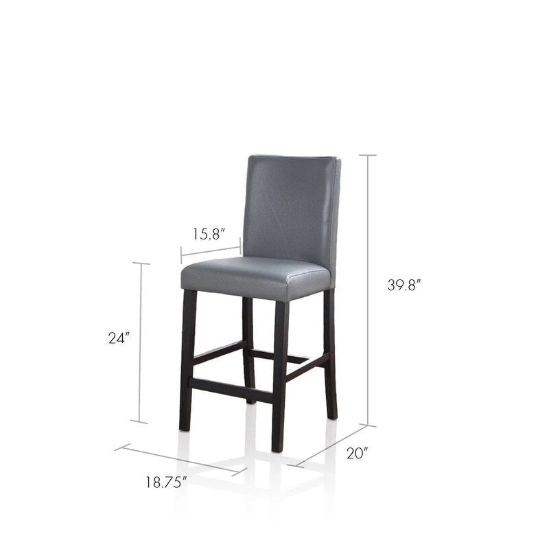 Sgabello da bancone Parson 24", ecopelle