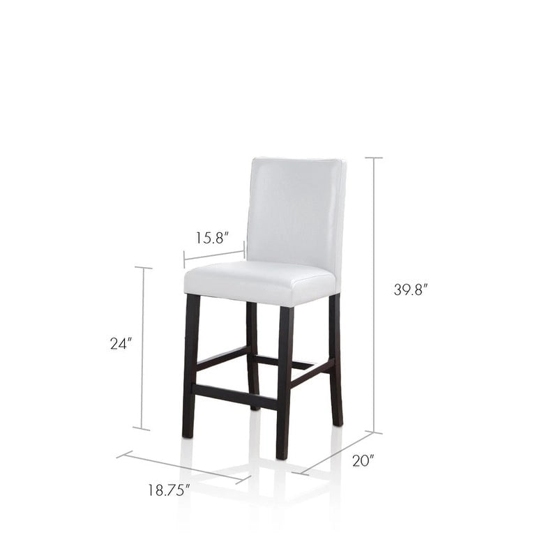 Sgabello da bancone Parson 24", ecopelle