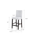 Sgabello da bancone Parson 24", ecopelle