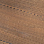 Set da pranzo rotondo con sedie - Finitura rovere anticato, 4 posti a sedere