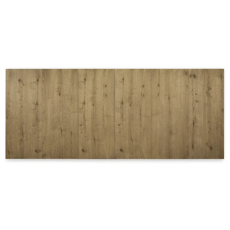 Tavolo da pranzo allungabile marrone chiaro - 44,5L x 30,13A pollici