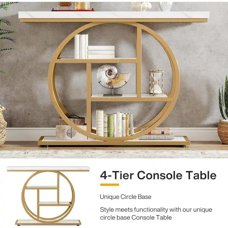 Consolle a 4 ripiani da 105 cm