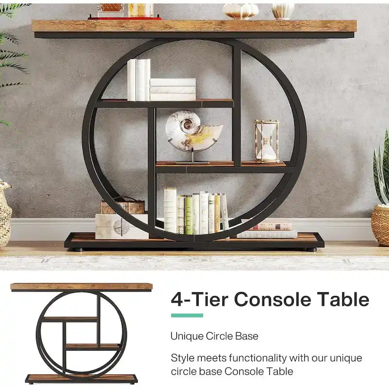 Consolle a 4 ripiani da 105 cm