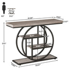 Consolle a 4 ripiani da 105 cm