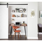 Poltroncina Mid-Century Modern con finitura noce