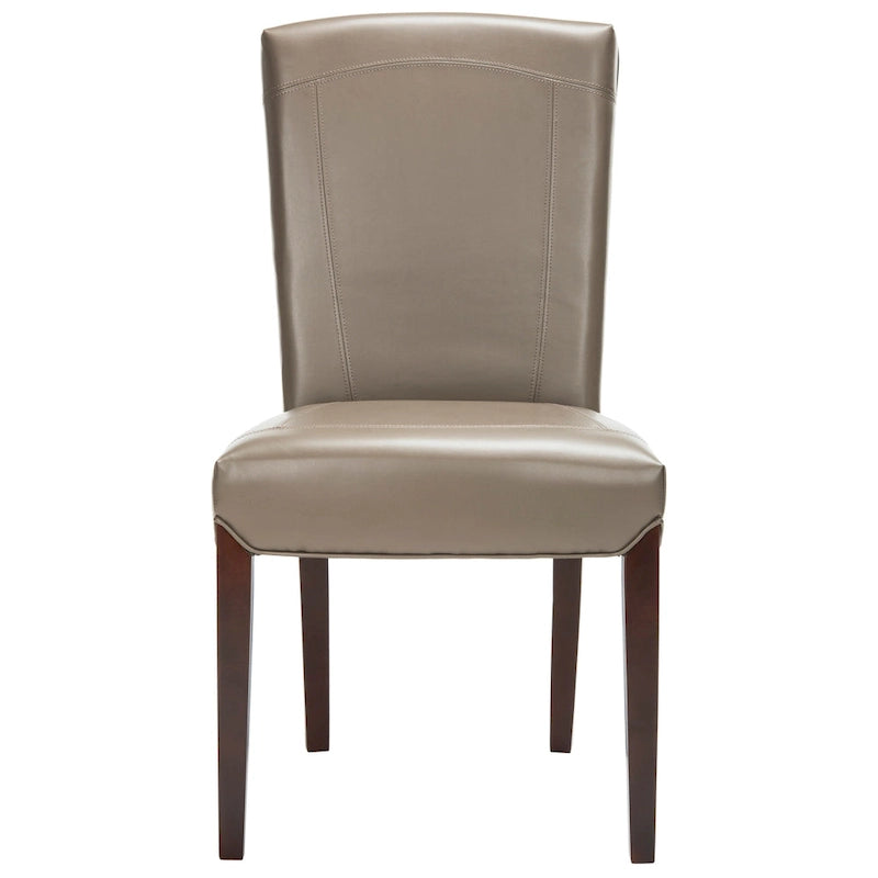Sedia da pranzo Parsons con rivestimento in pelle marmorizzata (set da 2)