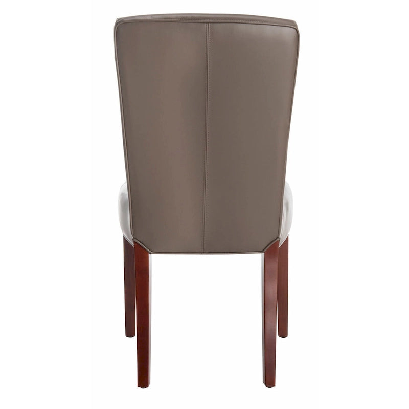 Sedia da pranzo Parsons con rivestimento in pelle marmorizzata (set da 2)
