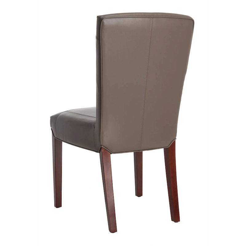 Sedia da pranzo Parsons con rivestimento in pelle marmorizzata (set da 2)
