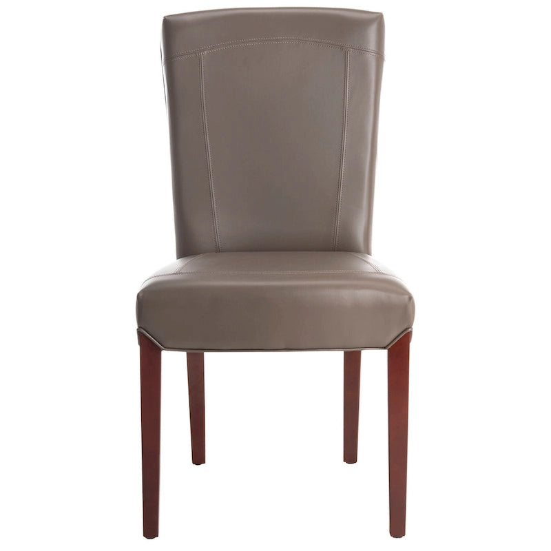 Sedia da pranzo Parsons con rivestimento in pelle marmorizzata (set da 2)