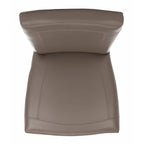 Sedia da pranzo Parsons con rivestimento in pelle marmorizzata (set da 2)
