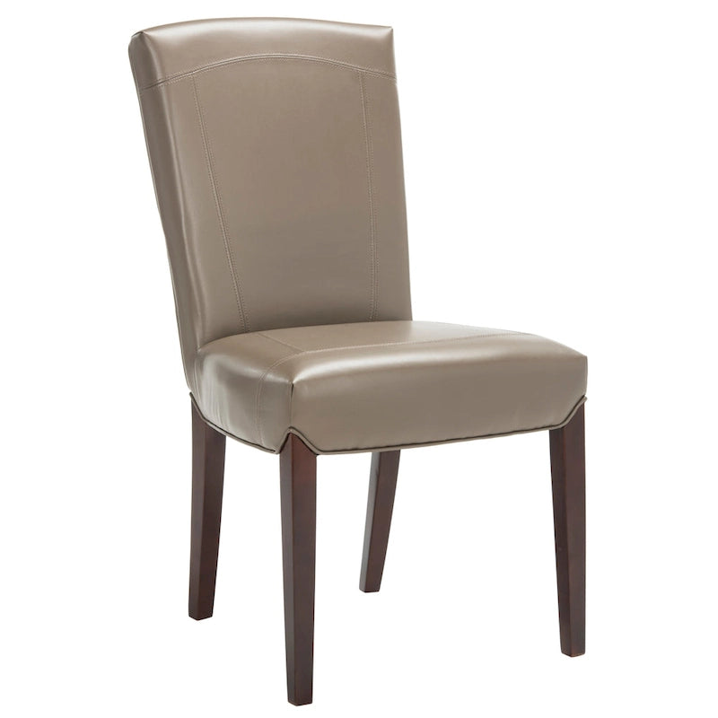 Sedia da pranzo Parsons con rivestimento in pelle marmorizzata (set da 2)
