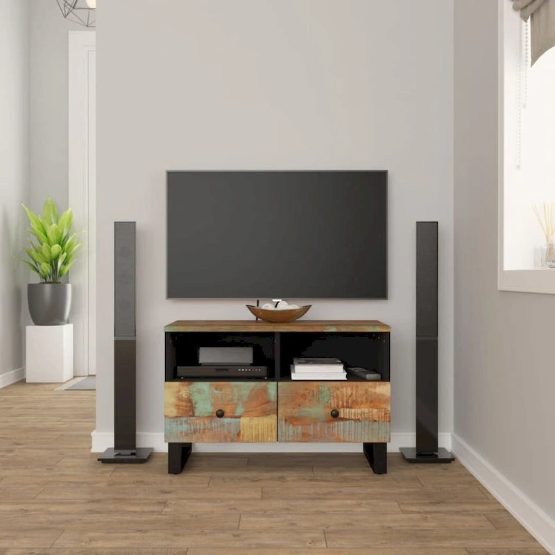 Mobile TV 70x33x46 cm Legno Massello
