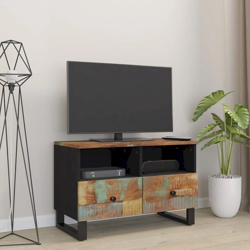 Mobile TV 70x33x46 cm Legno Massello