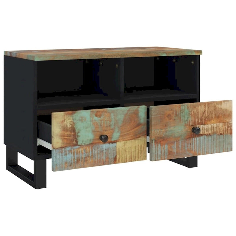 Mobile TV 70x33x46 cm Legno Massello