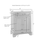 Isola da Cucina Portatile con Piano in Granito, Armadietto e Cassetto - 79L x 46P x 90A cm