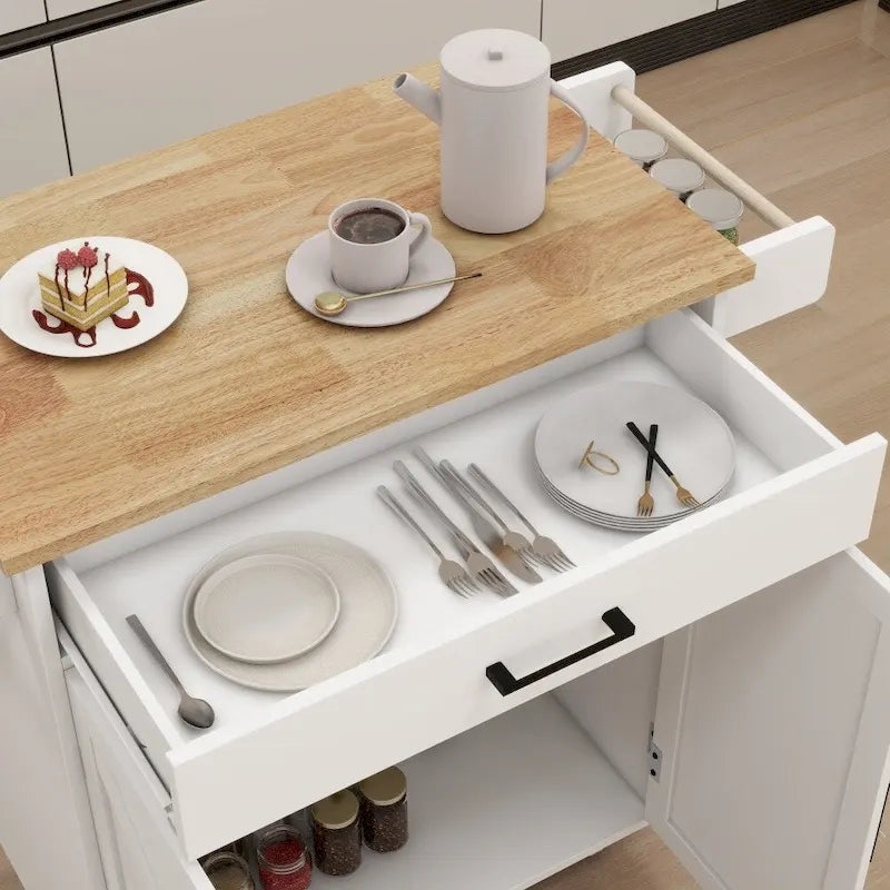 Tavolino da caffè stile country francese con ripiano