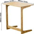 Tavolino a C - 39,4 cm P x 60 cm L x 65 cm H
